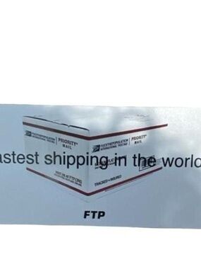 FTP White Laptop Sleeve with Red Trim and FTP Logo